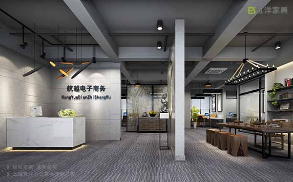 公司行政前臺辦公桌